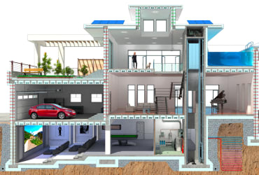 Building and House Construction Design - Insulation