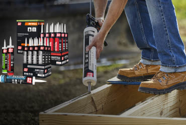 Building and House Construction Tools - Sealants and Adhesives