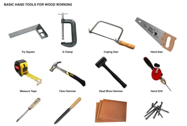Skills - Metal and Woodwork - Woodwork - Tools and Machinery