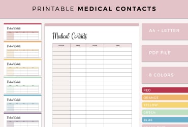 Kits Lists and Templates - Lists - Medical